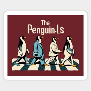 The penguin-Ls - Abbey Road Sticker